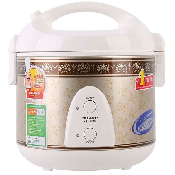 KS11ETV-RB - Nồi Cơm Điện Sharp 1 Lít