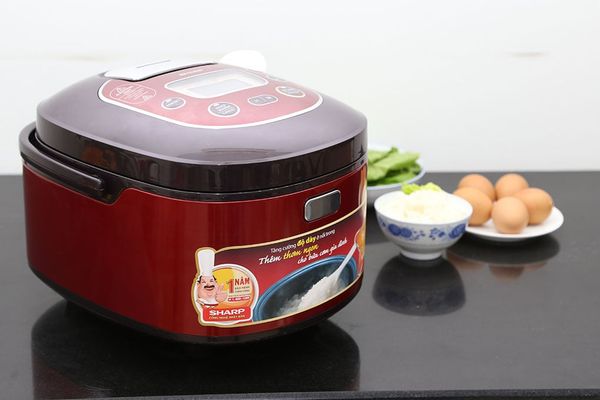 KS-TH18-RD - Nồi Cơm Điện Tử Sharp 1.8 Lít - Màu Đỏ