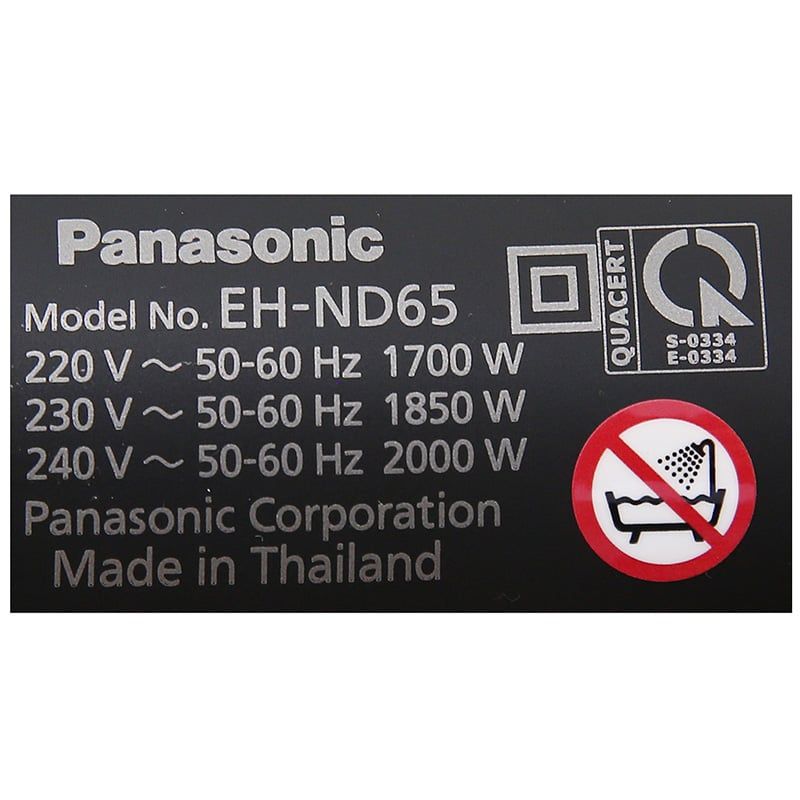  EH-ND65-K645 - Máy Sấy Tóc Panasonic - Đen 