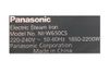 NI-W650CSLRA - Bàn Ủi Hơi Nước Panasonic - Đen Xám