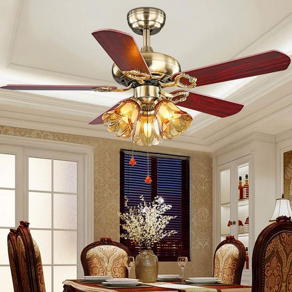 KBS-42001 - Quạt trần đèn trang trí cao cấp KABASHI (Lõi đồng, Remote)