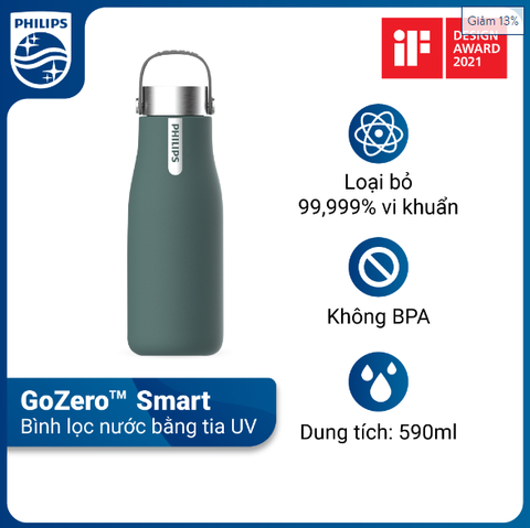 AWP2788GN/74 - Bình Giữ Nhiệt Thông Minh UV LED Philips