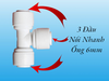 T 3 Đầu Nối Nhanh 6-6-6