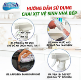  Sofish Ceramic - Chai Xịt Tẩy Mặt Kính Bếp Từ _ 500ml 