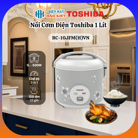 RC-10JFM(H)VN - Nồi Cơm Điện Toshiba 1 Lít