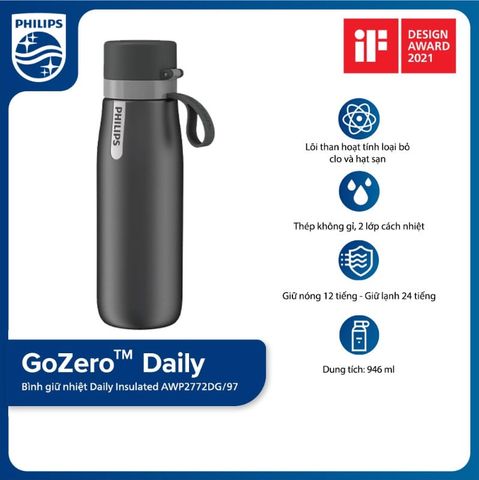 AWP2772DG/97 - Bình Giữ Nhiệt Daily Insulated Philips