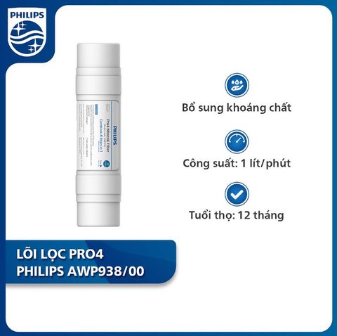 LÕI LỌC PRO4 PHILIPS AWP938/00 SỬ DỤNG CHO MÁY ADD8970 VÀ ADD8980