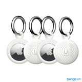  Bộ 4 Vỏ Bảo Vệ Apple AirTag UAG Dot Keychain 