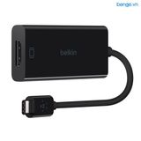  Cáp Chuyển USB-C To HDMI Belkin Adapter (USB Type-C) 4K - F2CU038btBLK 