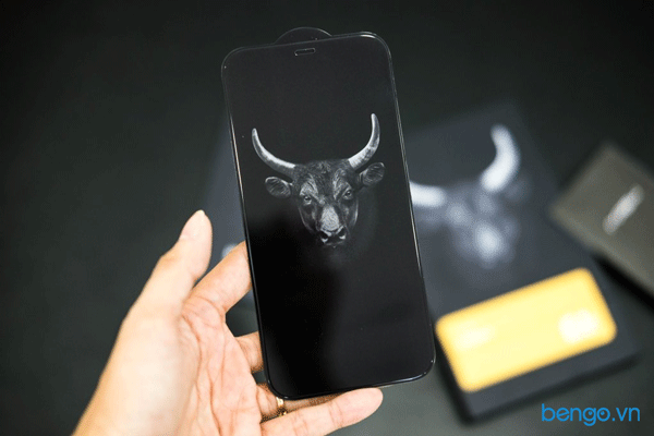  Dán Cường Lực IPhone 12 Pro Max MIPOW Kingbull HD (2.7D) Premium Full Clear 