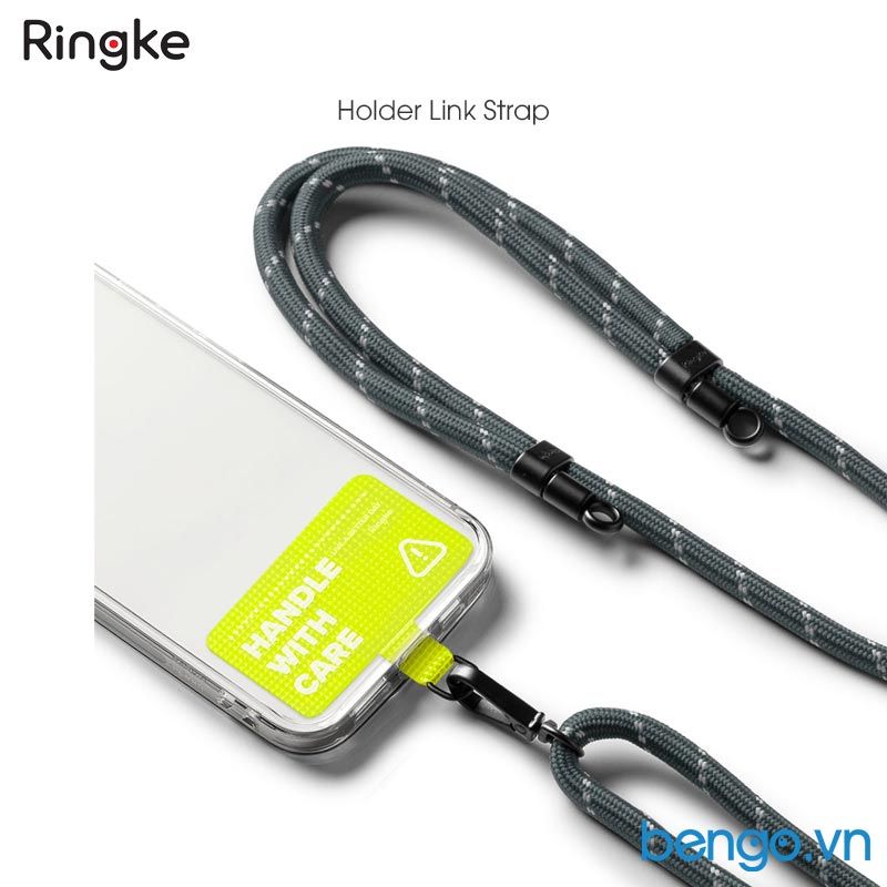  Dây đeo điện thoại RINGKE Holder Link | Tarpaulin Neon Green 