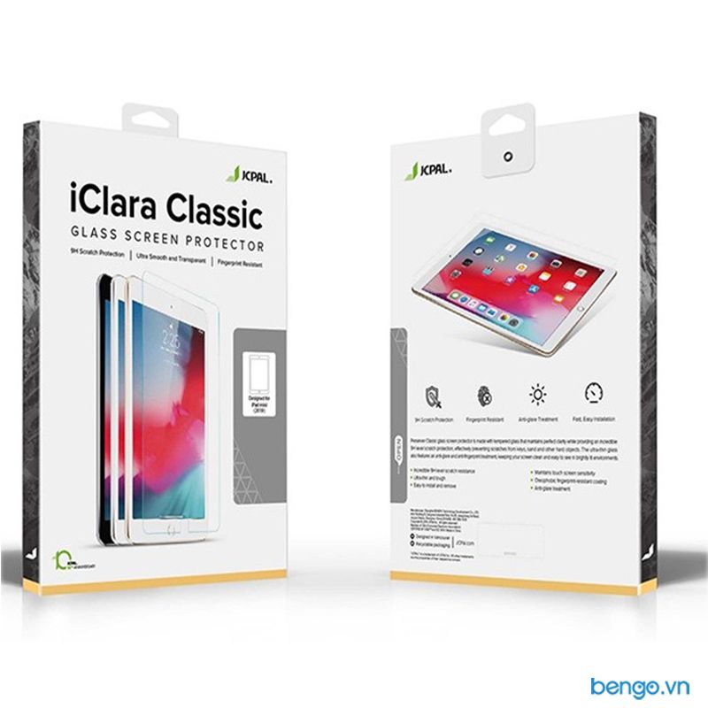  Dán màn hình cường lực iPad Air 10.5 2019/Pro 10.5 JCPAL iClara 9H 