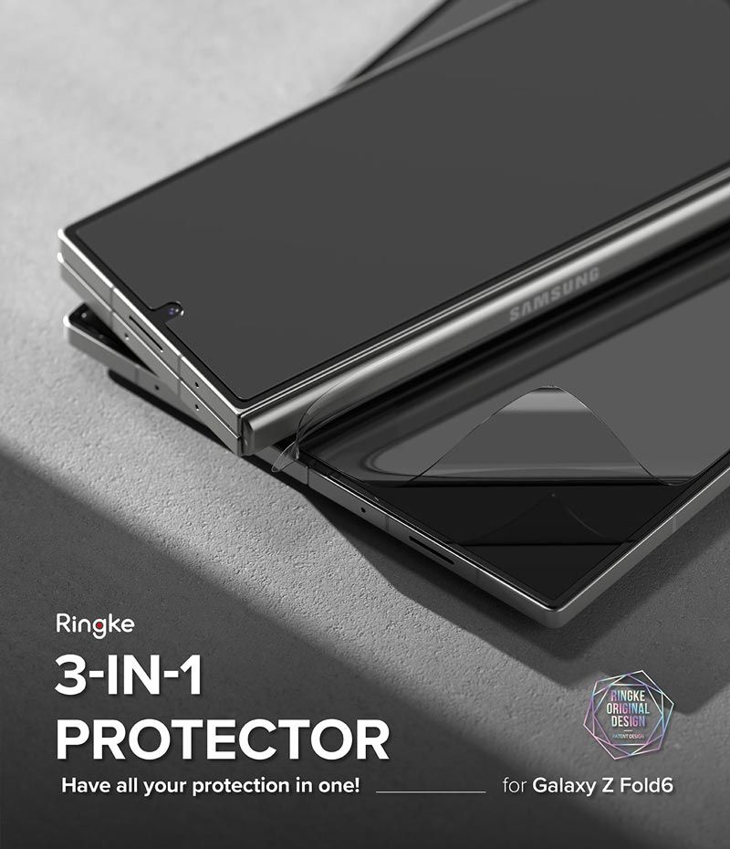  Bộ dán màn hình Samsung Galaxy Z Fold 6 RINGKE 3-in-1 Protector 
