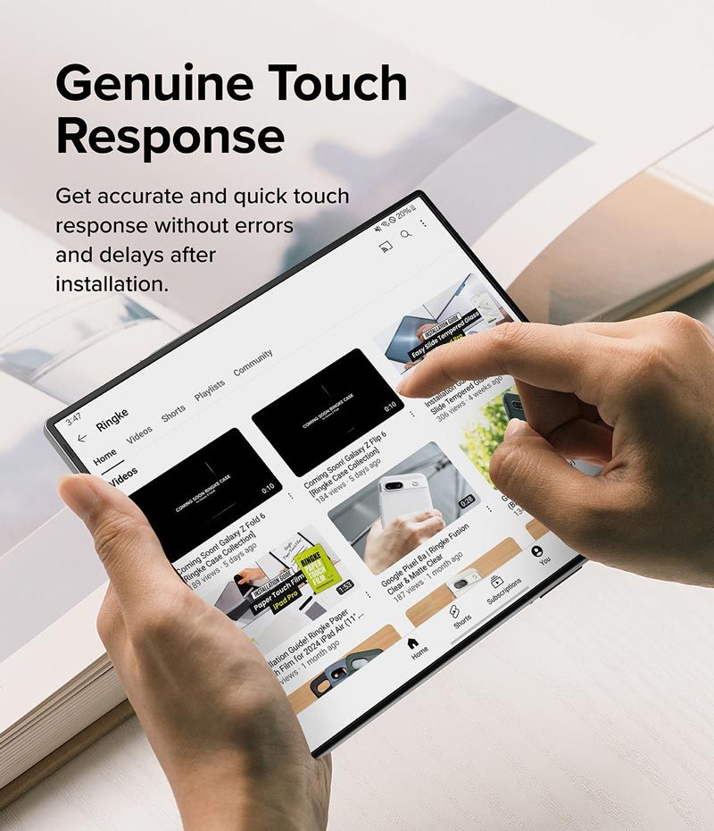  Bộ dán màn hình Samsung Galaxy Z Fold 6 RINGKE 3-in-1 Protector 