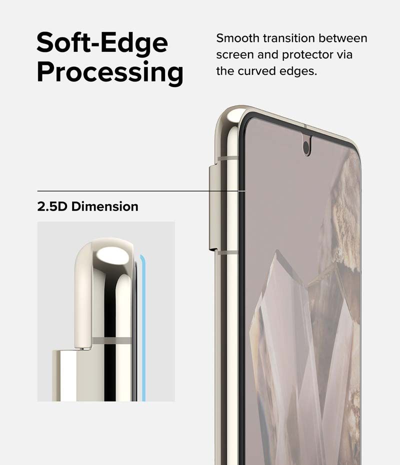  Dán cường lực Google Pixel 8 Pro / Pixel 8 RINGKE Tempered Glass 