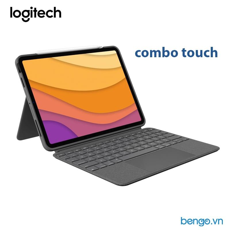  Bao Da Kèm Phím Logitech Combo Touch IPad Pro 12.9