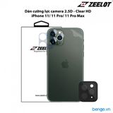  Dán Cường Lực Bảo Vệ Camera iPhone 11/ 11 Pro/ 11 Pro Max Zeelot Clear 