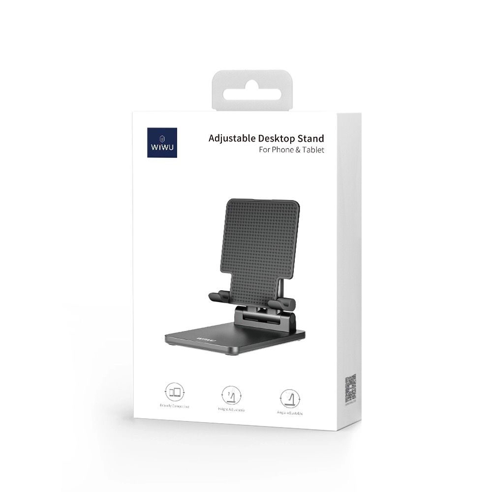  Giá đỡ điện thoại WIWU Adjustable Desktop Stand ZM104 - BLACK 