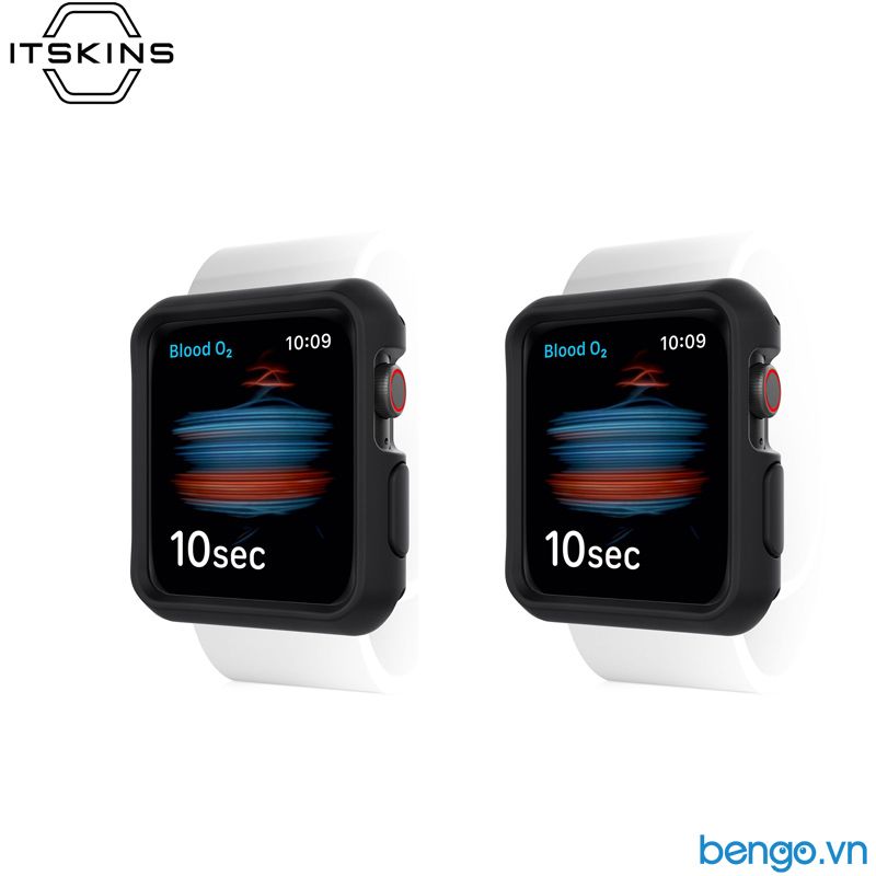  Bộ 2 Ốp Apple Watch 44mm ITSKINS Spectrum // Solid Antimicrobial 