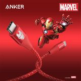 Cáp Anker Powerline II Type-C To Lightning 0.9M Marvel - A9548 