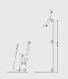  Kẹp Điện Thoại, Ipad, Tablet để bàn Hợp Kim Nhôm xoay 360 độ Tiện Lợi - AP-7L 