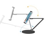  Kẹp Điện Thoại, Ipad, Tablet để bàn Hợp Kim Nhôm xoay 360 độ Tiện Lợi - AP-7L 