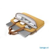  Túi Đeo Chéo Macbook 13”/14”, Ultrabook 13″ TOMTOC (USA) Premium Theher Shoulder Bag - H22C1 