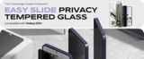  [Combo 2] Dán cường lực chống nhìn trộm Samsung Galaxy S24 / S24 Plus / S24 Ultra RINGKE Easy Slide Privacy Tempered Glass 