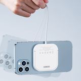  Sạc 3-in-1 wireless charger Duzzona W7 with Charging Stand for Android/Apple Devices 