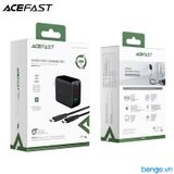  Sạc Nhanh ACEFast A15 PD3.0 65W 3 Cổng USB-C+USB-C+USB-A (US) - Bảo Hành 24 Tháng 