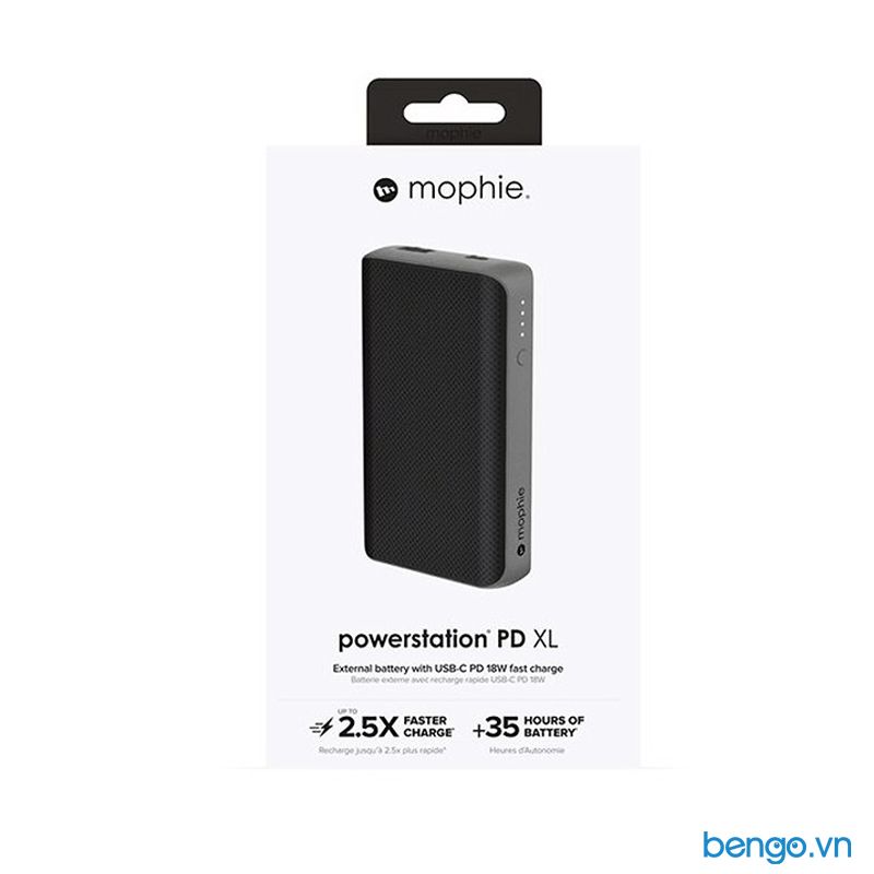  Pin Sạc Dự Phòng 10050mAh Mophie Powerstation USB-C Power Delivery XL - 401101508 