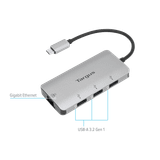  Hub Targus từ USB-C ra Ethernet và 3 cổng USB-A - ACA959 