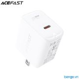  Sạc Nhanh ACEFAST A23 GaN PD3.0 30W 1 Cổng USB-C (US) - Bảo Hành 24 Tháng 