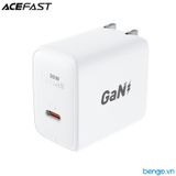  Sạc Nhanh ACEFAST A23 GaN PD3.0 30W 1 Cổng USB-C (US) - Bảo Hành 24 Tháng 