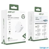  Sạc Nhanh ACEFAST A23 GaN PD3.0 30W 1 Cổng USB-C (US) - Bảo Hành 24 Tháng 