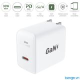  Sạc Nhanh ACEFAST A23 GaN PD3.0 30W 1 Cổng USB-C (US) - Bảo Hành 24 Tháng 