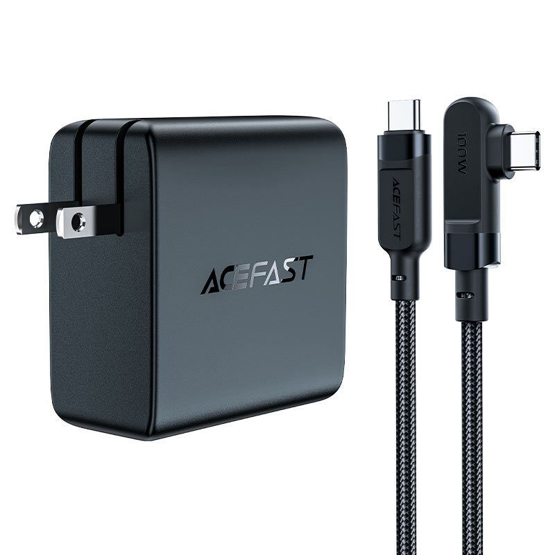  Fast Charge Wall Charger A39 PD100W GaN (3xUSB-C + USB-A) US - Đen 