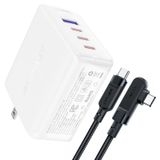  Fast Charge Wall Charger A39 PD100W GaN (3xUSB-C + USB-A) US - Đen 