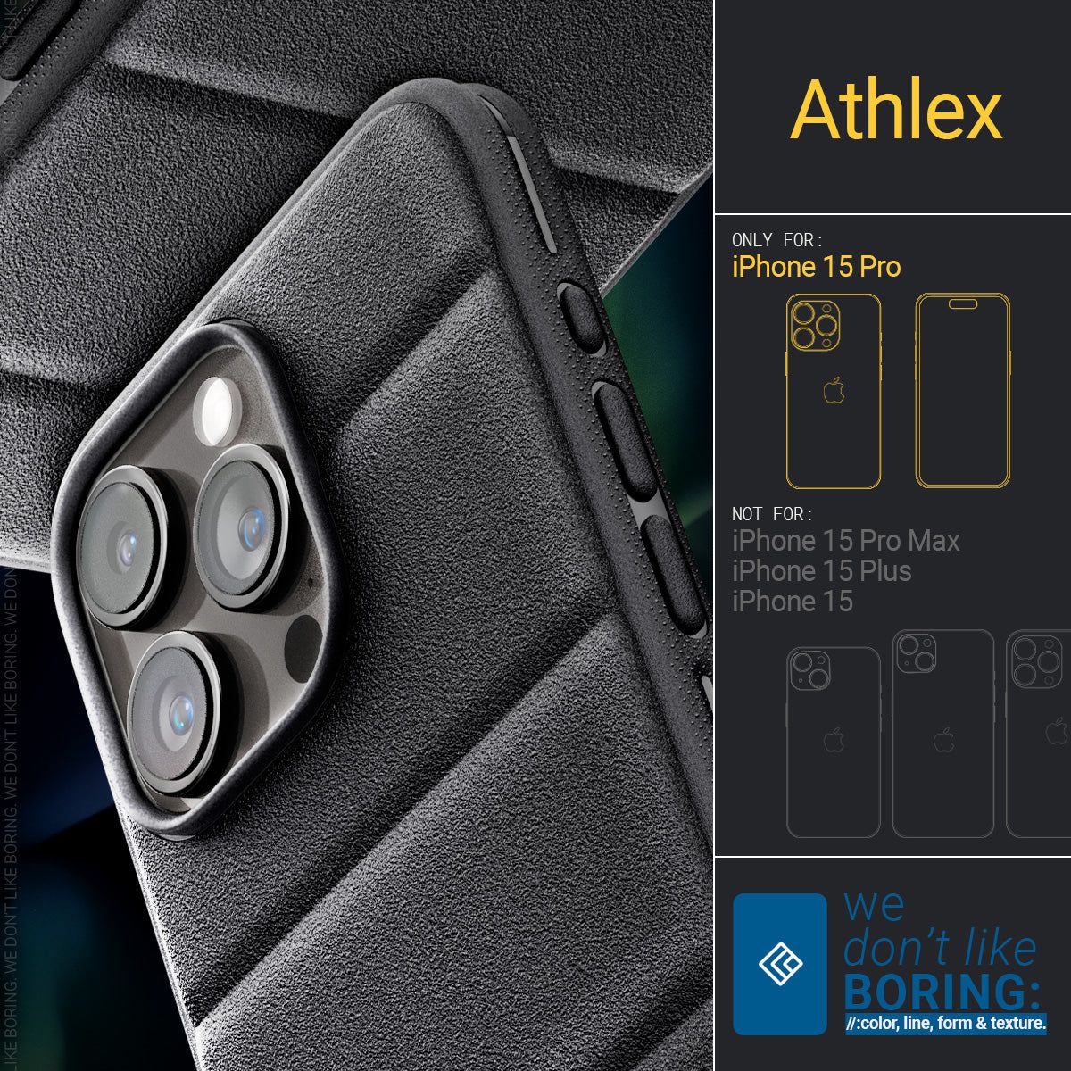  Ốp lưng iPhone 15 Pro Max SPIGEN Athlex Active 