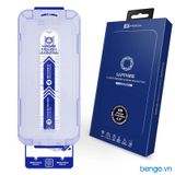  Dán cường lực Hoda Sapphire iPhone 16 Pro Max có khung Dust-Free Helper 