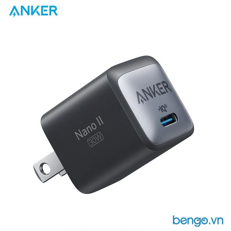  Sạc Anker 711 GaN 30W (Nano II) - A2146P21 