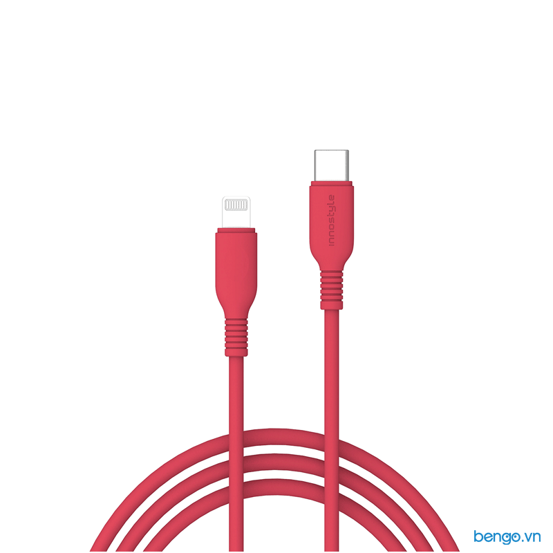  Cáp sạc INNOSTYLE JAZZY USB-C to Lightning 1.2m MFI - ICL120 