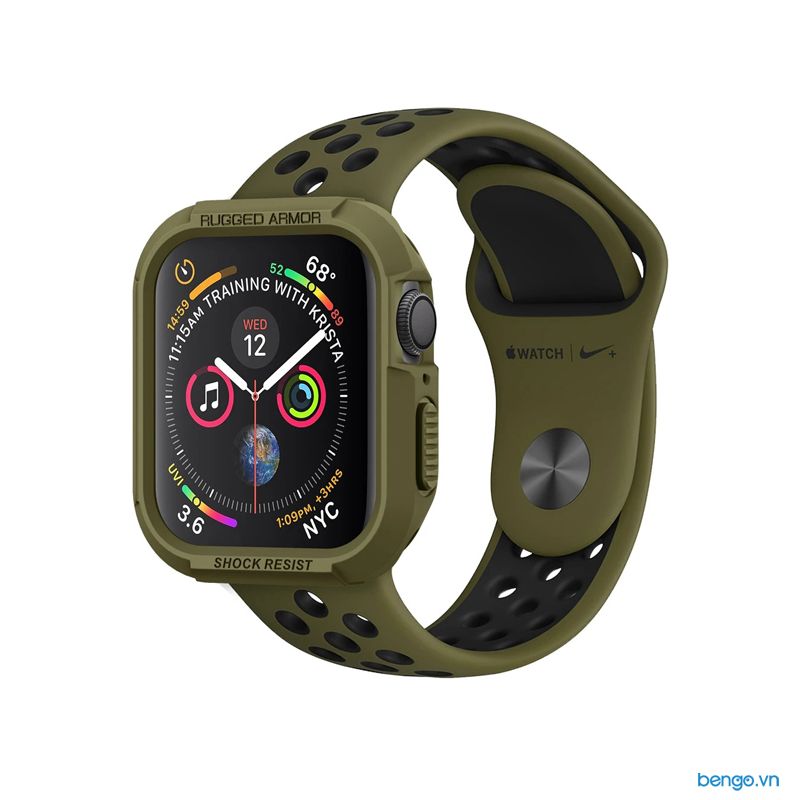 Ốp Apple Watch Series 44mm SPIGEN Rugged Armor –