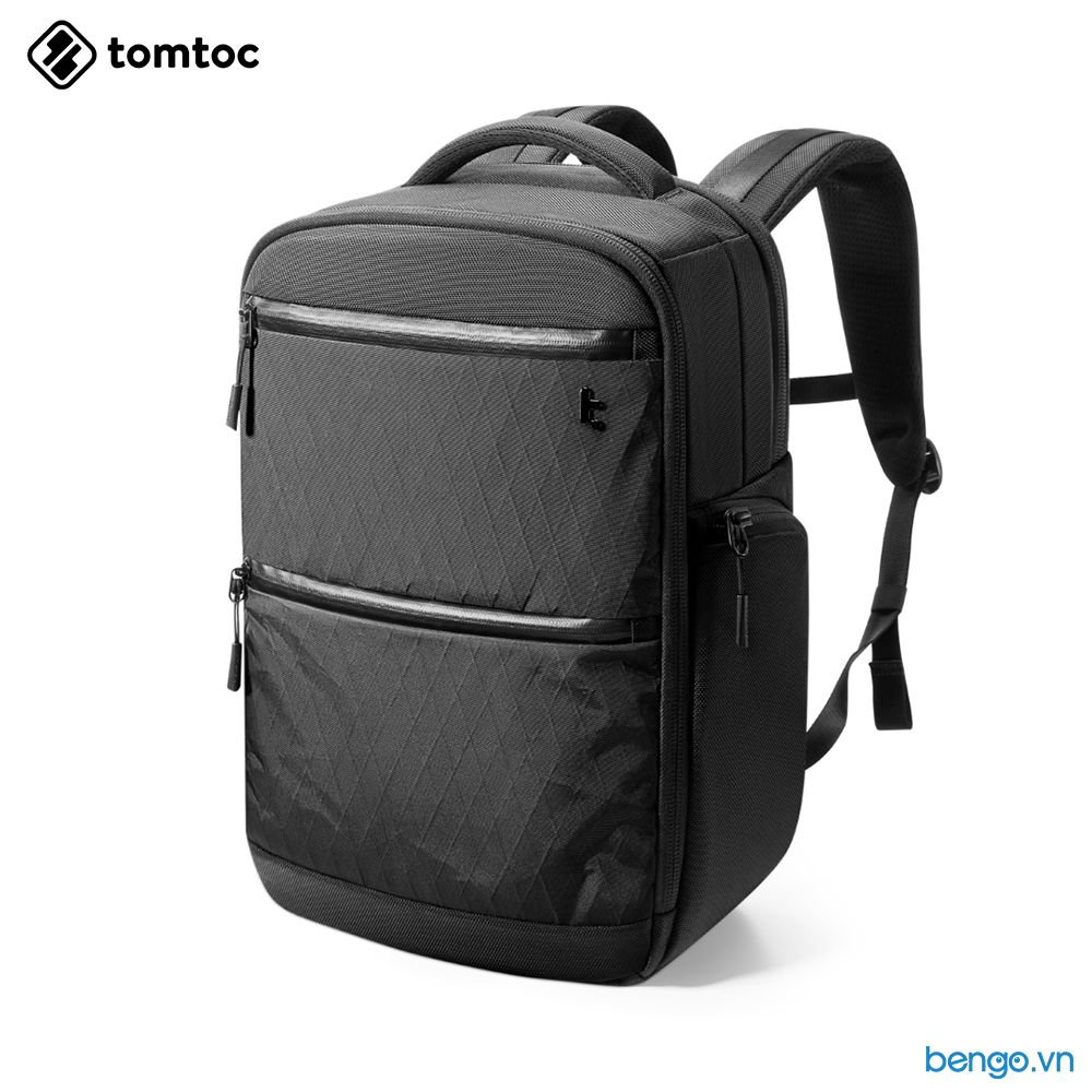  BA LÔ TOMTOC (USA) X-PAC TECHPACK BLACK 20 lít - H73E1D1 (Đen) 