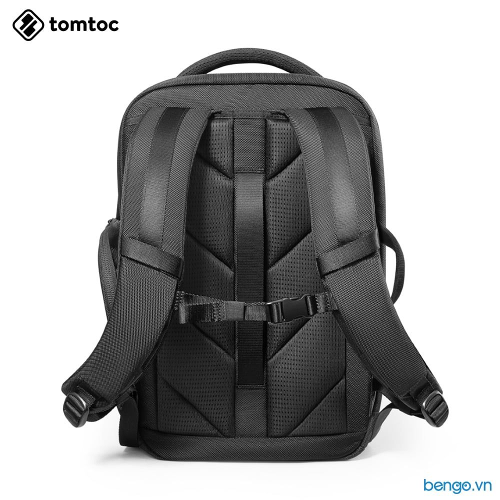  BA LÔ TOMTOC (USA) X-PAC TECHPACK BLACK 20 lít - H73E1D1 (Đen) 