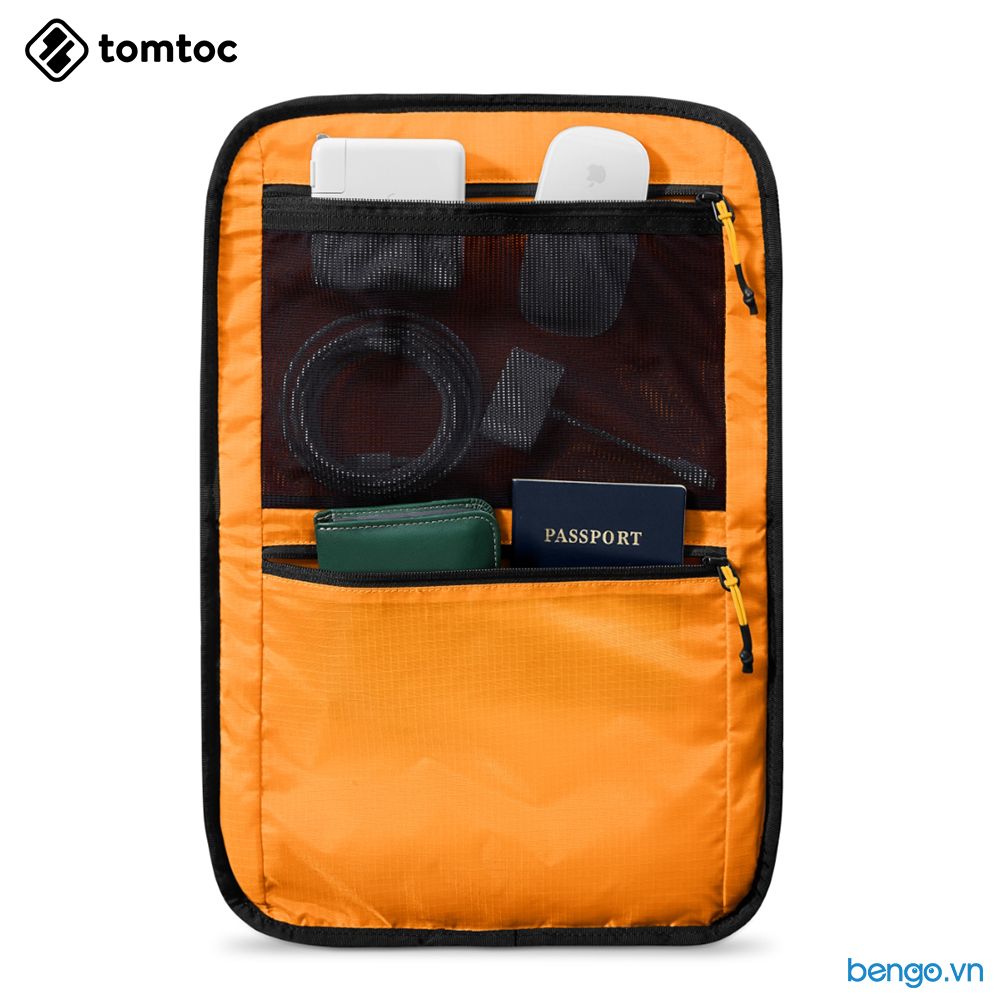  BA LÔ TOMTOC (USA) X-PAC TECHPACK BLACK 20 lít - H73E1D1 (Đen) 