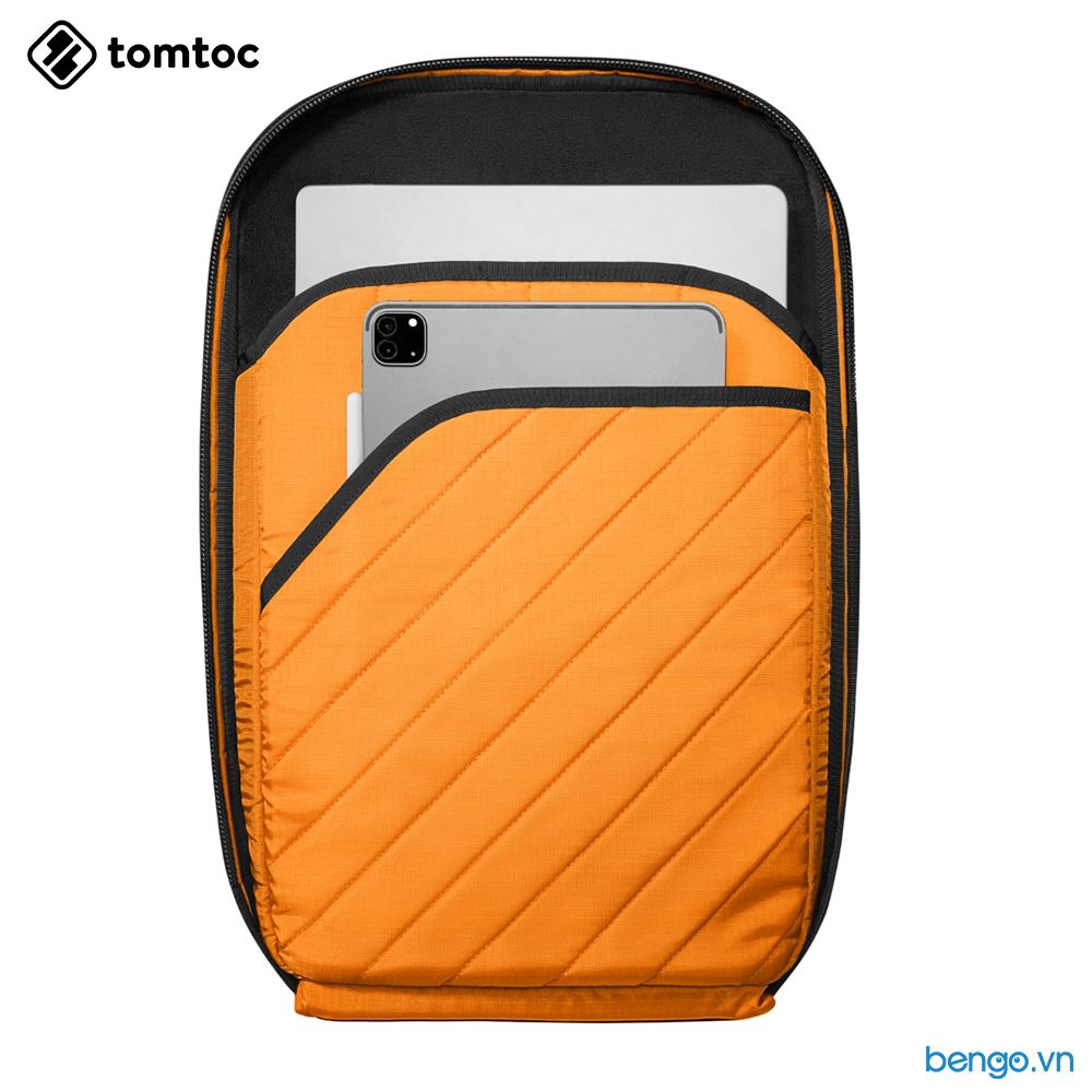  BA LÔ TOMTOC (USA) X-PAC TECHPACK BLACK 20 lít - H73E1D1 (Đen) 