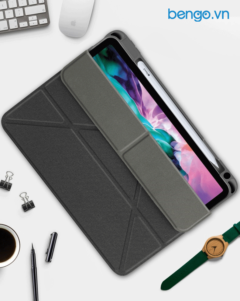  Bao Da iPad Mini 6 MUTURAL Y-Type With Pencil Holder 