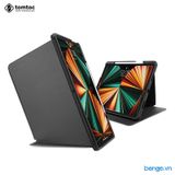  Bao Da IPad Pro 12.9" M2/M1/2020 Tomtoc Vertical Case Dựng Đứng Máy 