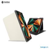  Bao Da IPad Pro 12.9" M2/M1/2020 Tomtoc Vertical Case Dựng Đứng Máy 